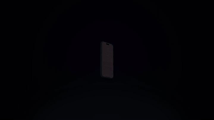 The agent asks for permission on the phone, you approve, and see the app it built