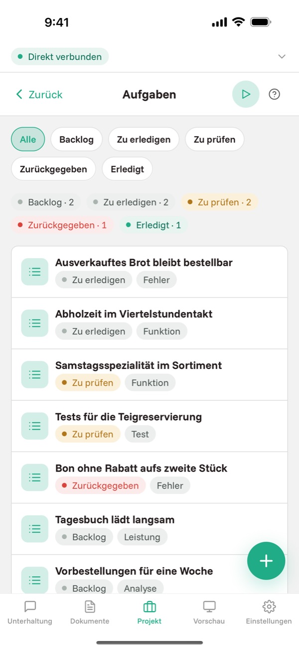 Aufgaben