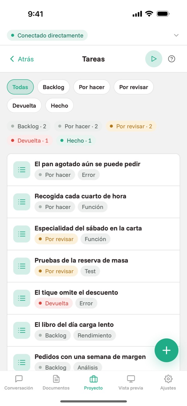 Tareas