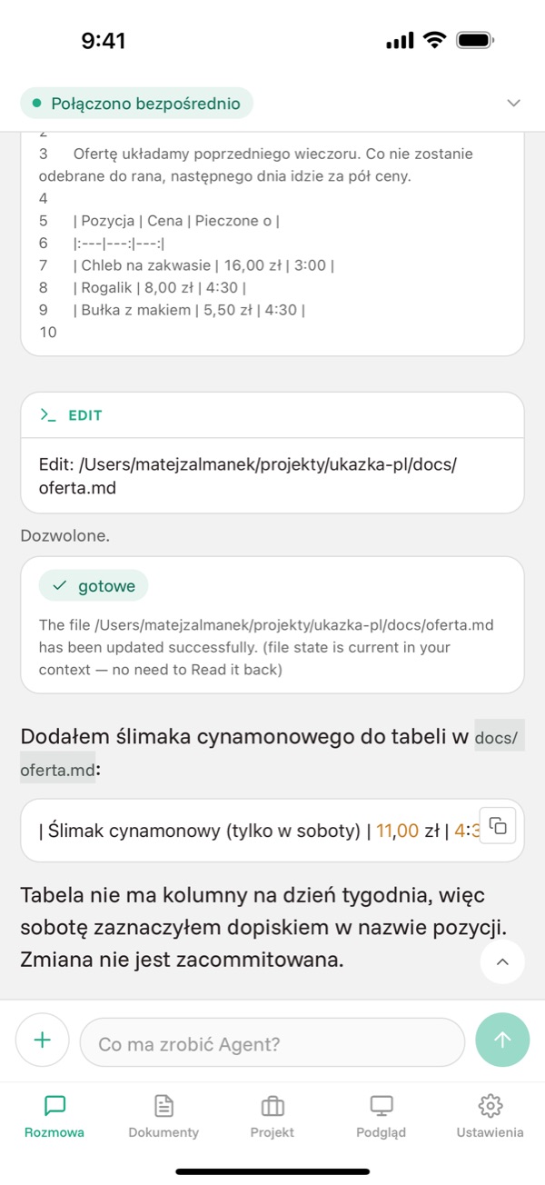 Rozmowa